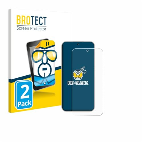 BROTECT Schutzfolie für Honor 400 | 2 Stück Transparenter Displayschutz Made in Germany Klare Displayschutz-Folie Clear Einfache Montage Case-Friendly