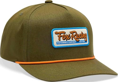 CAP FOX EQUIPPED SNAPBACK OLIVE GREEN OS