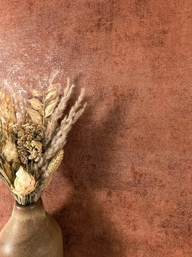 Newroom Tapete Industrial Vliestapete Beton - Betonoptik Modern Bauhaus Zement Leicht glänzend Betonwand Industrial Einfarbig Glanztapete inkl. Tapezier-Ratgeber