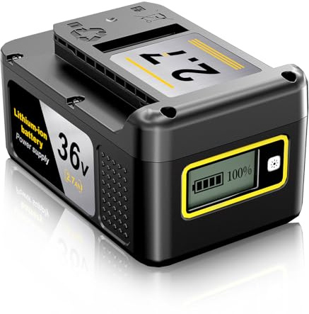 Batterie de rechange 36 V 2,7 Ah pour Kärcher Battery Power 36/27 compatible avec les outils Kärcher 36 V