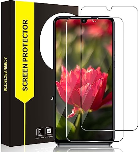 Cable Leader 2 Stück Schutzfolie für Panzerglas für Huawei P30 Lite Displayfolie, 9H Härte Schutzglas, 2,5D Kante, 0,33mm Sensible Berührung, Ultra HD Blasenfrei Huawei P30 Lite Displayschutzfolie
