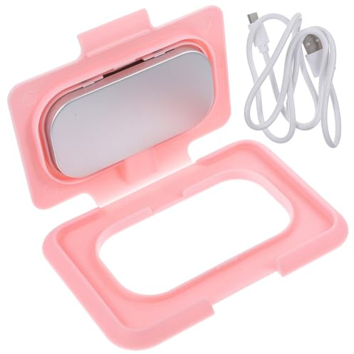 LALADEFIEE Wet Wipe Warmer Portable USB Lightweight Temperature Control PP Material for Travel and Home Use
