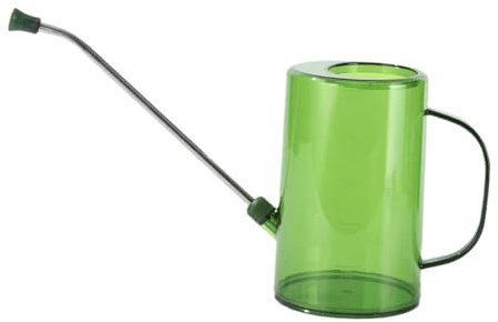 mophrati Annaffiatoio da 1 litro con manico ergonomico progettato per | interno, giardinaggio, fiori, annaffiatura delle piante, include una porta d'acqua allargata per un'irrigazione comoda e