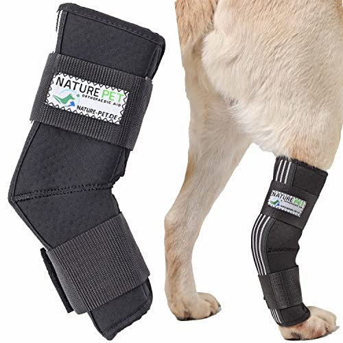 Nature Pet Tarsal- / Sprunggelenk Schutz Bandage 135° Winkel für Hunde (L 7)