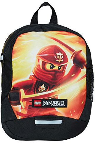 Lego Vline Ninjago Kai Kinder-Rucksack, 33 cm, 9 liters, Rot (Rojo)