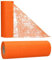 AmaCasa Tischläufer Orange (23 cm x 25 m) – Hochwertiges Vliesband für stilvolle Tischdekoration bei Hochzeiten, Geburtstagen & besonderen Anlässen