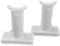 N&W Pair of Floor Mounting Feet -Traditional 2 3 4 Column Radiator White (White)