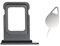 Snailcanfly Tarjeta SIM Doble Nano + Soporte para Ranura de Bandeja Reemplazo para iPhone 13 Pro A2638 A2483 6.1inch / 13 Pro MAX A2643 A2484 6.7inch con Alfiler Graphite