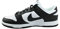 Nike Femme Dunk Low Sneaker, Blanc et Noir, 40 EU