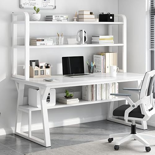 Einfacher Computer Schreibtisch Bücherregal integrierter Schreibtisch Schreibtisch Student Home Schlafzimmer Einfacher Büro Kleiner Schreibtisch