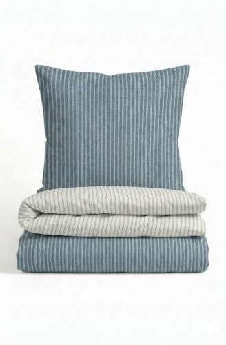 biberna 0840507 Melange-Flanell Bettwäsche