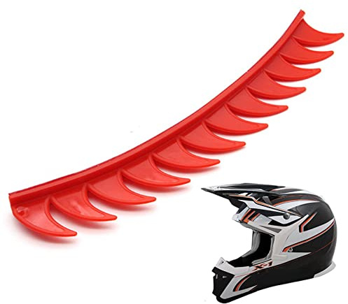 Povanjer Irokesen-Aufkleber für Helme,Motorradhelme Mohawk Warhawk - Helmzubehör Mohawk für Motorräder, Sportbikes, Dirt-Bikes, Schneemobile, Cruiser (Helme Nicht enthalten)