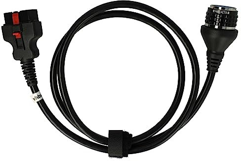 vhbw OBD Adapter MB Star C4 / C5 auf OBD2 16Pin kompatibel mit Mercedes-Benz MB Star C4 Auto, PKW, LKW - Verbindungsadapter