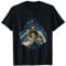 Bitcoin Uhr Berge Planeten Hodler Kryptowährung BTC Logo T-Shirt