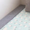 Dickes Bett-Wandmatratzenfüller, individuelle Größe, weicher Lückenfüller, elastische Bettbrücke für Doppelbett bis Kingsize-Bett, bequemes Kopfteil aus Memory-Schaum (200 x 10 x 15 cm, Hellgrau)