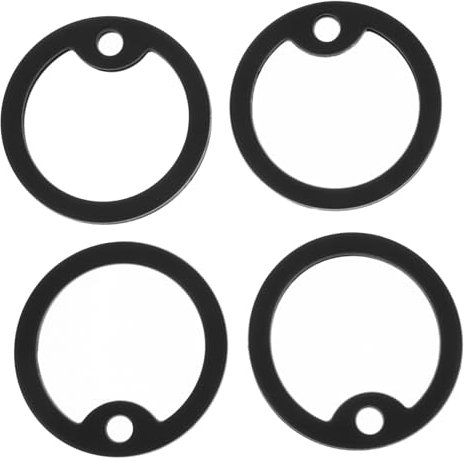 Milisten 4stücke Silikon Hundemarken-schoner Geräuschdämpfer Schutz Für Hundemarken Strapazierfähige Flexible Hülle Klappern Und Schützt Kanten Für Aktive Hunde Und Outdoor-einsatz