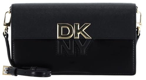 DKNY Women's Echo Small Flap Crossbody, Chino/Cappuccino