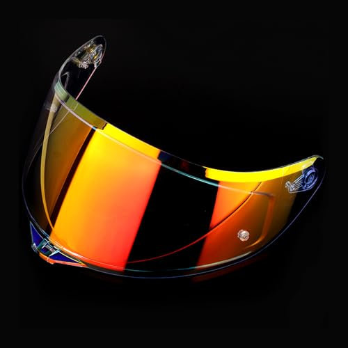TMRBBesty motorcycle helmet visor Kompatibel mit agv visier k1 - K3sv - K5 - K5s, wasserdicht und Sonnenschutz Tag und Nacht verfügbar