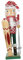 TOPBATHY Marionnette de Ski de Noël décor de noël Casse-Noisettes Casse-Noix d'action de grâces Noel Personnages de Noel décor modèle père de marionnettes Bois
