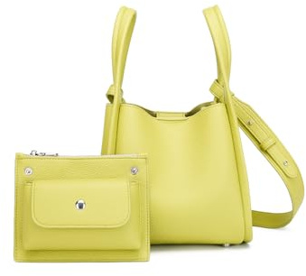 YONBEN Handtasche Damen Klein Umhängetasche Shopper | Weiche Leder-Optik mit Reißverschluss und verstellbarem Schulterriemen – kompakt für Alltag, Büro und Ausgehen.