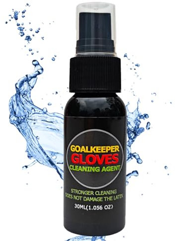 Torwarthandschuh-Reiniger,30ml Torwarthandschuh Grip Spray, Hochkonzentriert,Ergiebig, für Torwarthandschuhe und Fußballschuhe,Perfekte Reinigung & längere Lebensdauer für Deine Torwarthandschuhe