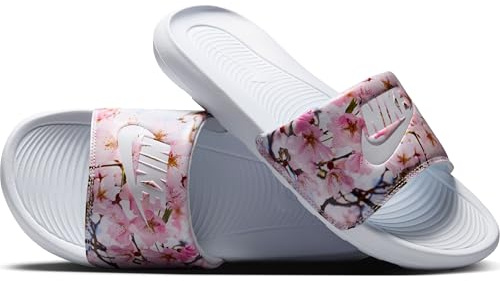 NIKE W VICTORI ONE SLIDE PRINT WHITE/WHITE-WHITE - 7/38