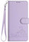 SEAHAI Coque pour TCL 60 R 5G / TCL 60 5G Étui Portefeuille, Mignon Chat Embossée Premium PU Cuir Flip Antichoc Housse avec Support/RFID Blocage/Fentes pour Cartes, Violet