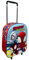 Mochila trolley con imágenes en relieve Spidey Marvel Bolsa 3D para la guardería Mochila 32 cm con ruedas y asa extensible, multicolor, 32 cm