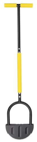 Cortabordes para césped, cortabordes Manual con Mango, cortabordes para césped, cortabordes con Dientes en Forma de Media Luna para aceras, Bordes de jardín y Patios (96CM)