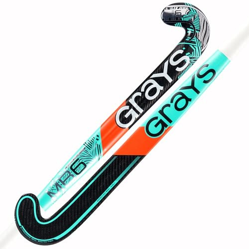GRAYS MB 6 Composite Hockey Stick - Black/Aqua