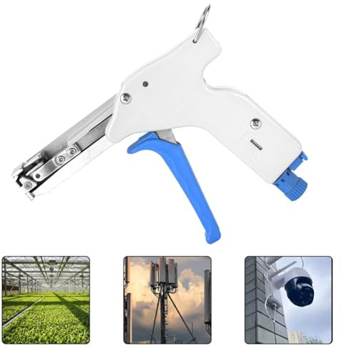 VRTYVEYBB Outil de traitement automatique des serre-câbles en acier inoxydable avec fonction de coupe, pour serre-câbles en nylon (12 mm)
