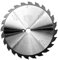 jjw-germany HW/HM Lame de scie circulaire 184 x 16 avec 24 dents alternèe pour Black&Decker Bosch Dewalt Skil et autre