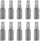 kwb 10er Torx 25 Industrial Steel Bit-Set, 25 mm Bits, 1/4'' Außensechskant, universal Bits