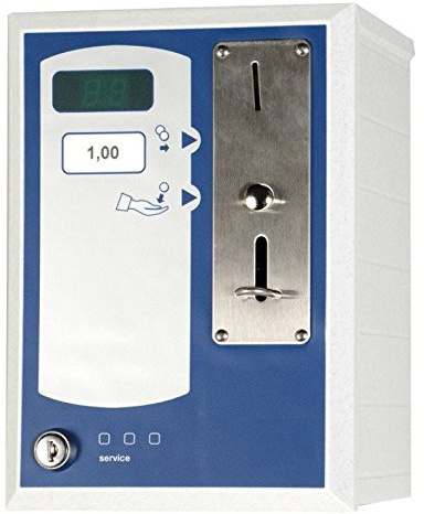 WITTKOWARE 100 Stück Wertmarken profiliert, für Münzzeitgeber für Wertmarken