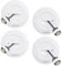 Echogear Kit De Gestion De Câbles pour TV Montée sur Support Mural TV - Goulottes Cache-Câble Facile à Installer pour Fils Electrique Basse Tension - Paire, Blanc