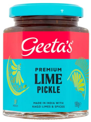 Geeta's Premium Lime Pickle Medium 190g