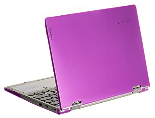 mCover Hard Shell Case Only Compatible with 2021 11.6 Lenovo Flex 3i 11IGL05 2-in-1 Chromebook 2021 Laptop (Purple)