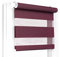 Fenster DEKOR - Rollos für Fenster Weinrot - Klemmfix Rollo ohne Bohren 150 x 130 cm - Doppelrollo mit einer breiten Auswahl an Größen und Farben - Blickdichte Rollos, einfach zu montieren