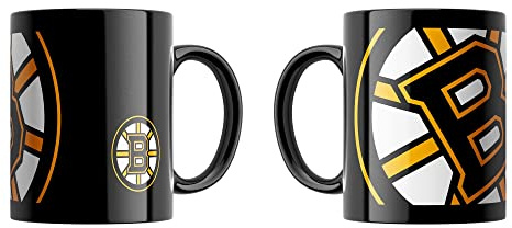 Great Branding Boston Bruins Oversized Logo NHL Becher (330 ml)