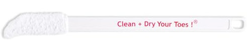 Extra Long Handle 55cm Foot, Toe Brush to Clean and Dry Between All Your Toes, Suitable for People who Need The Extra Reach - Very Useful