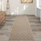 the carpet Kansas - robuster In- und Outdoor Teppich im natürlichen Jute-Look, wetterfest, geeignet für Terrasse und Garten, Raute, ca. 80 x 250 cm