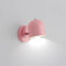Faretto da Parete, compatibile con lampadina E27 da max. 60 Watt, Stile Moderno ed Elegante, Lampada da muro per Soggiorno e Camera da letto Corridoio,Senza Lampadina (Rosa)