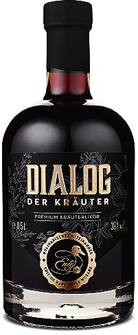 Wajos Dialog der Kräuter – Premium Kräuterlikör 500ml, 39% vol. Edler Likör-Genuss, Geschenkidee für Männer und Frauen