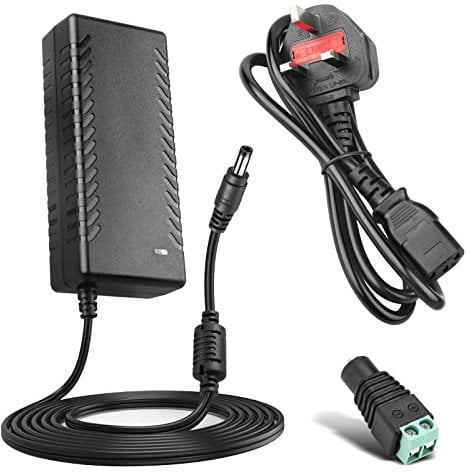 LeTaoXing 12V 6A Power Supply 72W Adapter AC 100-240V to DC 12 Volt 6 amp LED Driver Universal Transformers 12V/6A for CCTV Security System LED Strip Lights Camera Wireless Router