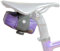 Lumiere & Co. Falcon Magnetic Saddle Bag - 0.37L | 5„ x 3“ x 1.5 | Schlankes minimalistisches Design, schnelle magnetische Schnallenbefestigung | Rennrad-Satteltasche (Lila, Ultra Small)