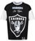 Recovered -NFL- Las Vegas Raiders 'Oversized' Cut and Sew T-Shirt Black L