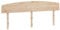 vidaXL Kopfteil, Bettkopfteil mit Holzrahmen, Betthaupt für Bett Doppelbett, Holzkopfteil Bettzubehör Schlafzimmer, 200cm Massivholz Kiefer