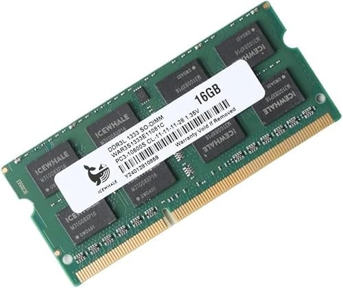 ZimaBlade 16GB de RAM DDR3L 1333 MT/s PC3-10600S Non-ECC Mémoire SODIMM 204 Broches-Conçue sur Mesure pour ZimaBlade