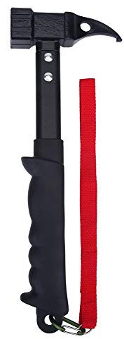 QANYEGN Outdoor Framing Hammer, Tools Nailing Hammer with Lanyard, Framing Hammer with Nail Puller for Camping and Woodwork