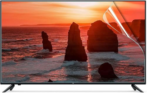 CNPRAZ Anti-Blue Light/Anti-UV Radiation TV Screen Protector for 32-75 Inch, Anti Scratch Eye Protection Film for LCD, LED, OLED & QLED 4K HDTV/A / 48 Inches 1056x596 mm